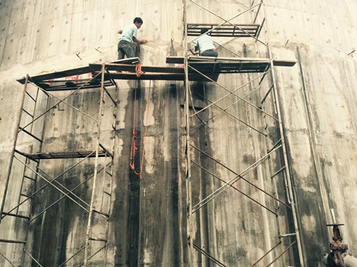 某化肥廠冷卻池（塔）防水青青草原网址青青草视频免费下载案例