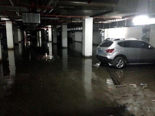 西安某小區地下室蕾丝视频免费下载工程案例