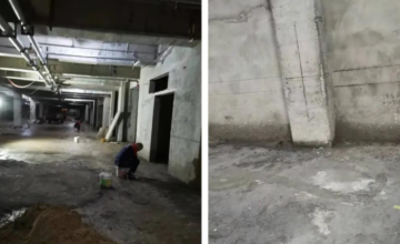 金汤堵漏地下室防水补漏工程施工案例分析
