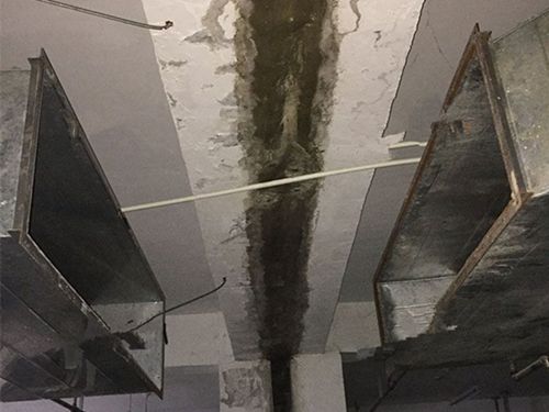 南龙湖地下室防水堵漏工程施工案例